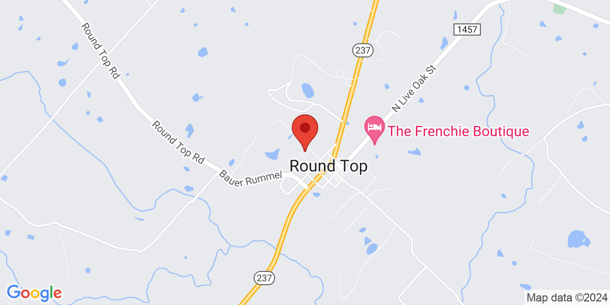 Map of Round Top Family Library